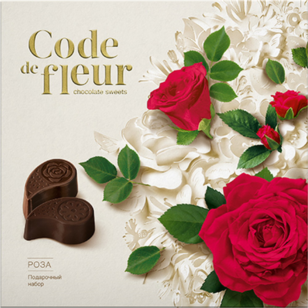 Набор конфет «Коммунарка» Code de fleur роза, 250 г #0