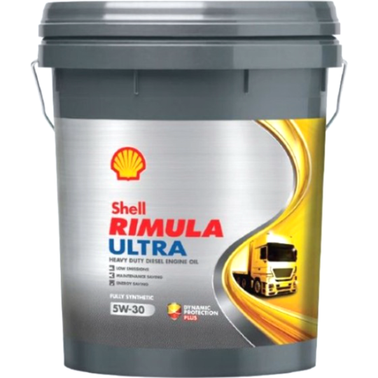 Масло моторное «Shell» Rimula Ultra 5W-30, 550044854, 20 л