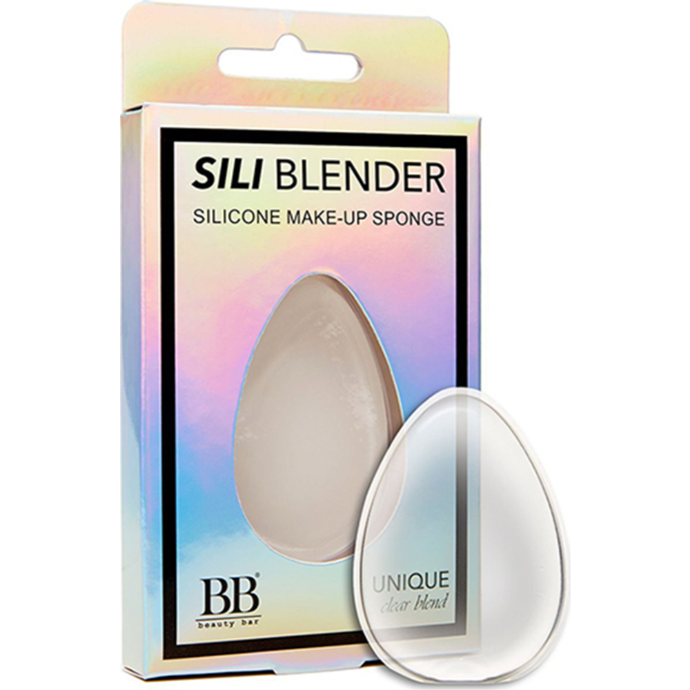 Спонж «Sili Blender» силиконовый, прозрачный