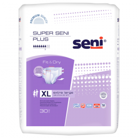 Под­гуз­ни­ки для взрос­лых «Seni» Super Seni Plus, размер extra large, 130-170 см, 30 шт.