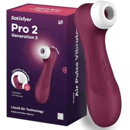 Вакуумно-волновой бесконтактный смарт-стимулятор Satisfyer Pro 2 Generation 3 Connect App