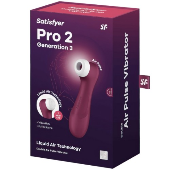 Вакуумно-волновой бесконтактный смарт-стимулятор Satisfyer Pro 2 Generation 3 Connect App