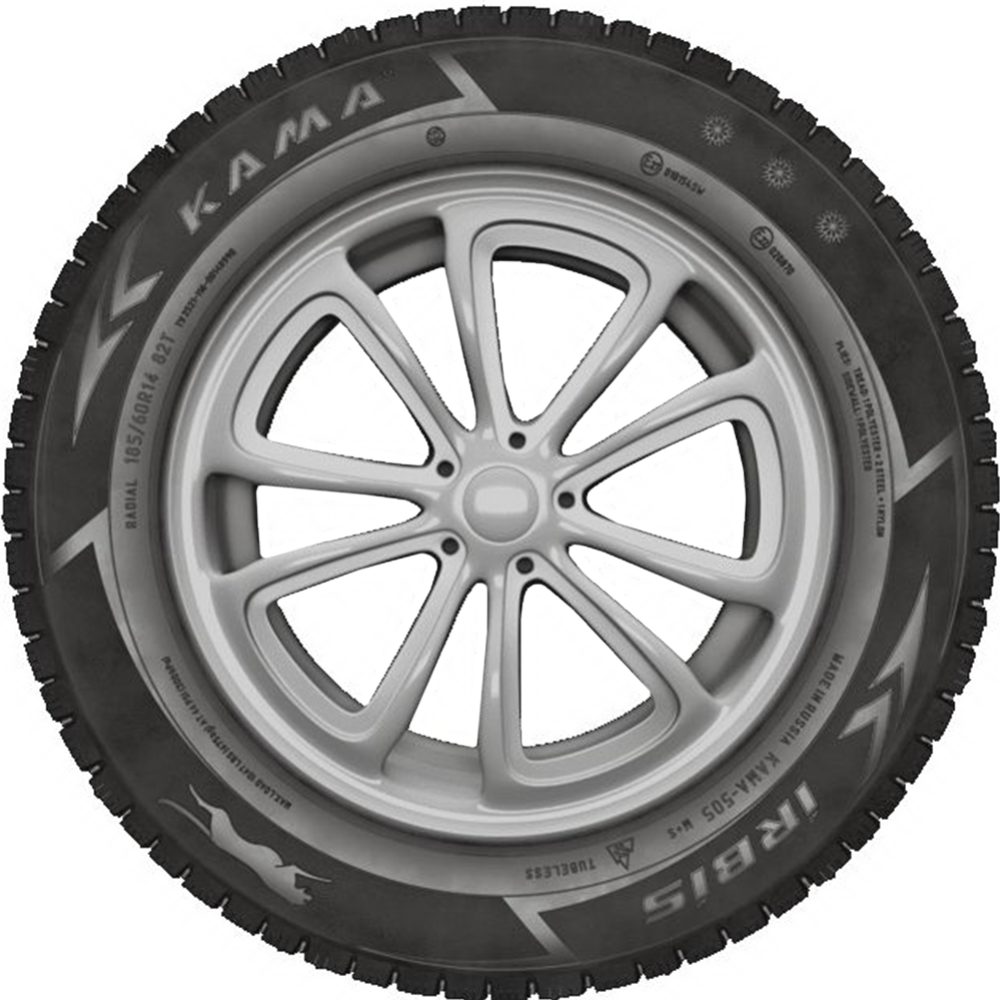 Зимняя шина «KAMA» 505, 185/60R14, 82T, шипы