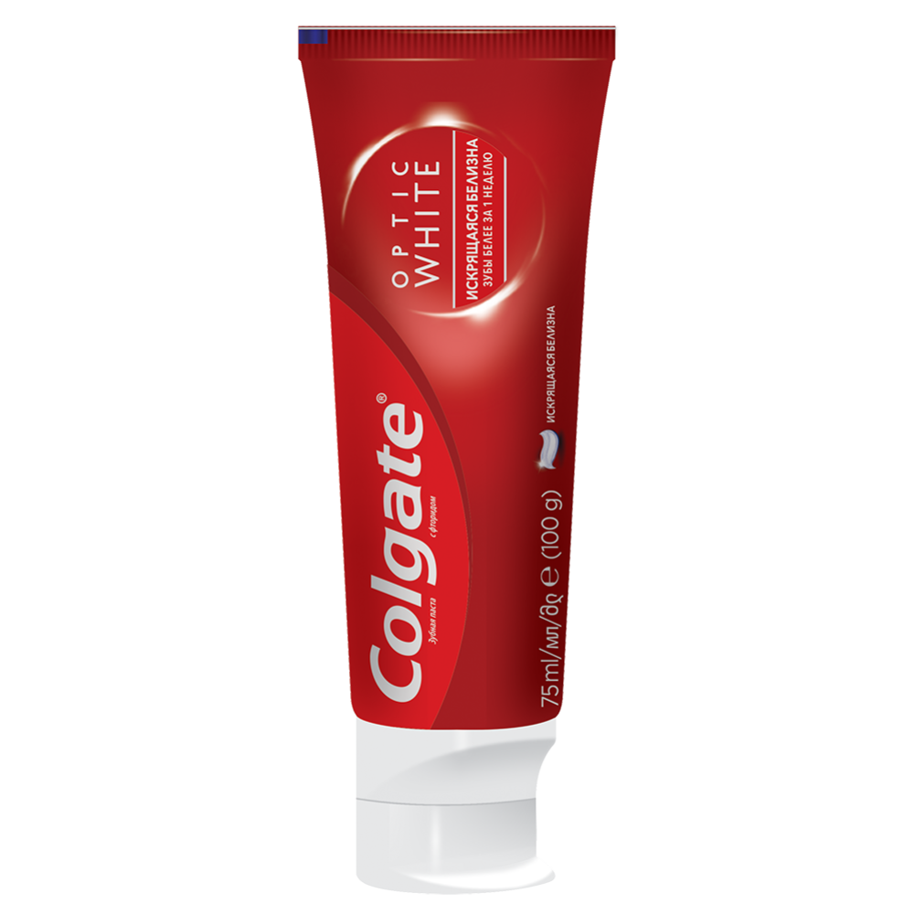 Зубная паста «Colgate» Optic White, 75 мл