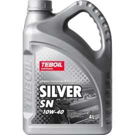 Масло моторное «Teboil» Silver SN 10W-40, 3452412, 4 л