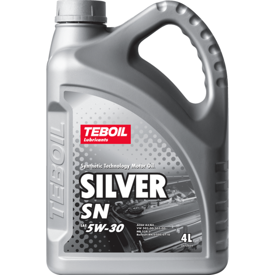 Масло моторное «Teboil» Silver SN 5W-30, 3453917, 4 л