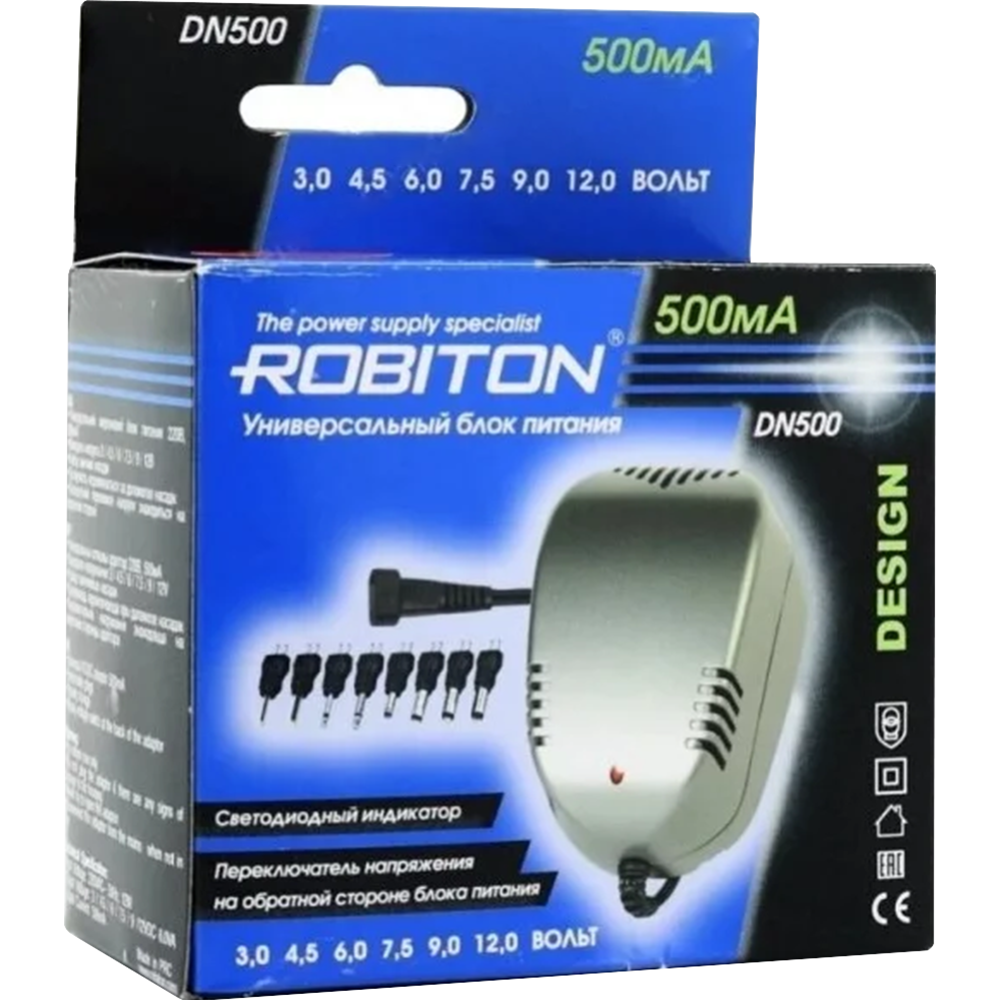 Блок питания «Robiton» DN500 BL1, БЛ04397