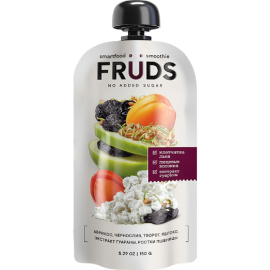 Пюре «Fruds» из яблок, абрикоса и чернослива, 150 г