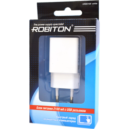 Блок питания «Robiton» USB2100 BL1, БЛ13814