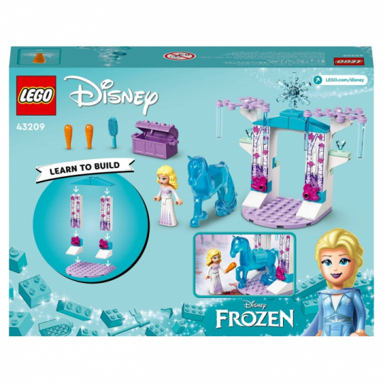 Конструктор LEGO Disney Princess 43209 Ледяная конюшня Эльзы и Нокка