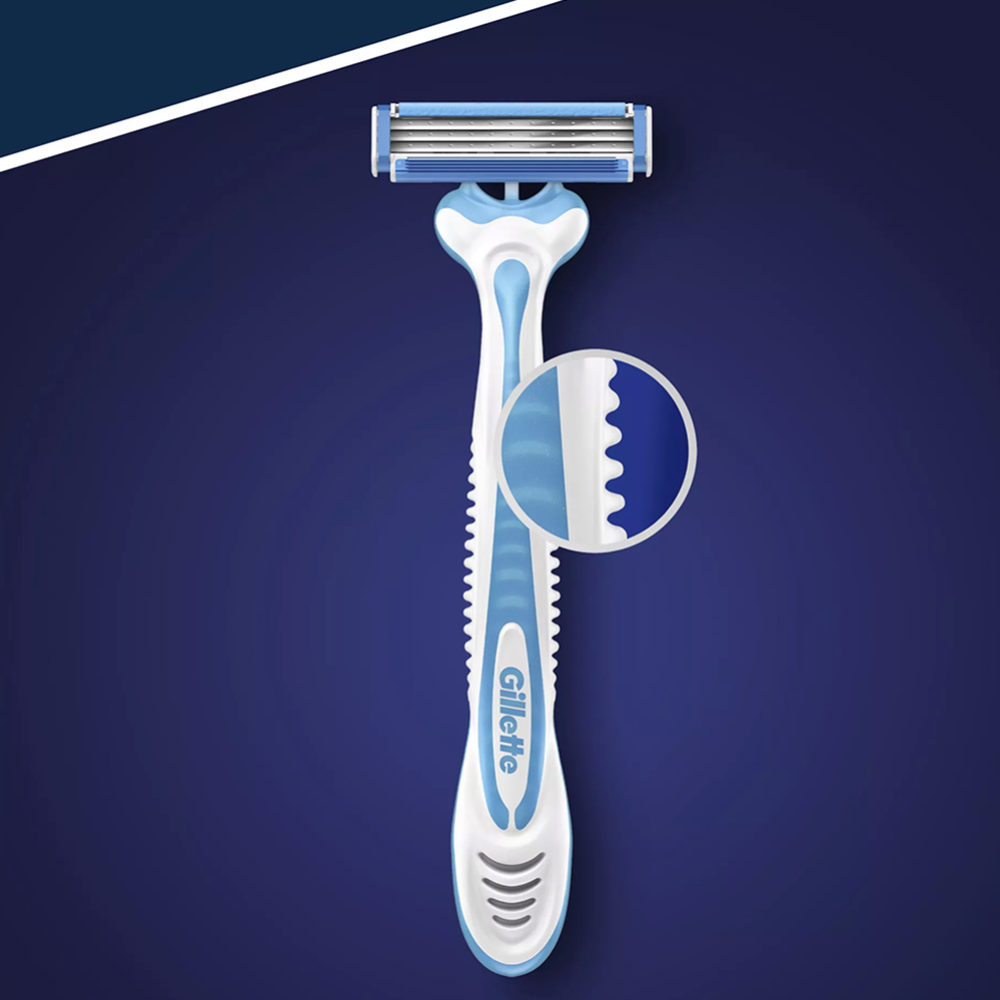 Бритвы одноразовые «Gillette» Blue 3  Cool  препакКор, 3 шт