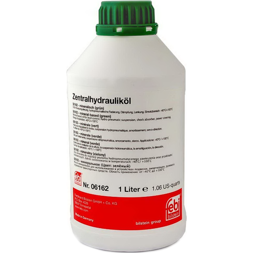 Жидкость гидравлическая «Febi» 06162, зеленый, 1 л