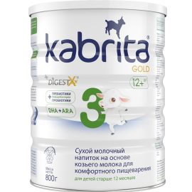 Напиток молочный сухой «Kabrita» Gold 3, с 12 месяцев, 800 г