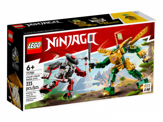 Конструктор LEGO Ninjago 71781 Битва робота Ллойда