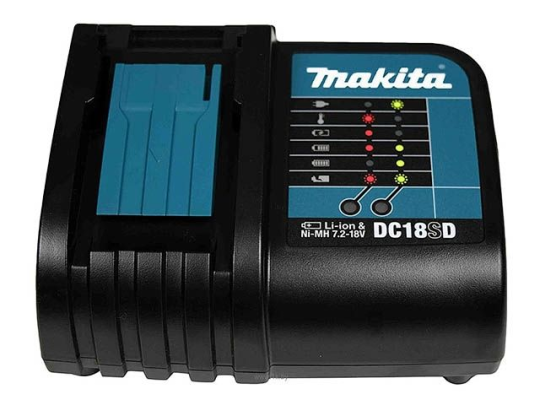 Зарядное устройство MAKITA DC 18 SD (14.4 - 18.0 В, 3.0 А, стандартная зарядка) Артикул: 630881-4