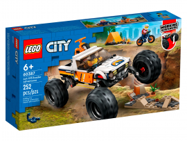 Конструктор LEGO City 60387 Приключения на внедорожнике