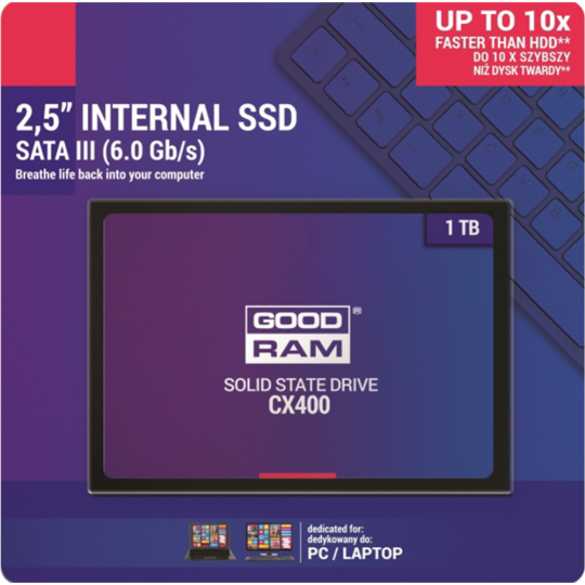 SSD диск «Goodram» SSDPR-CX400-01T