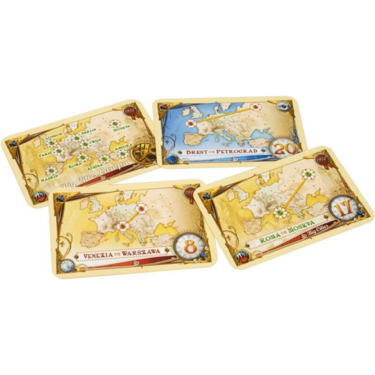 Настольная игра «Hobby World» Ticket to Ride. Европа: 1912, 1626