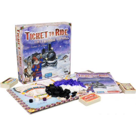 Настольная игра «Hobby World» Ticket to Ride: Северные страны, 1702