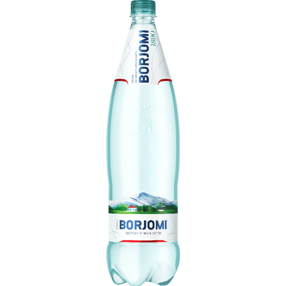 Вода минеральная «Borjomi» газированная, 1.25 л #0