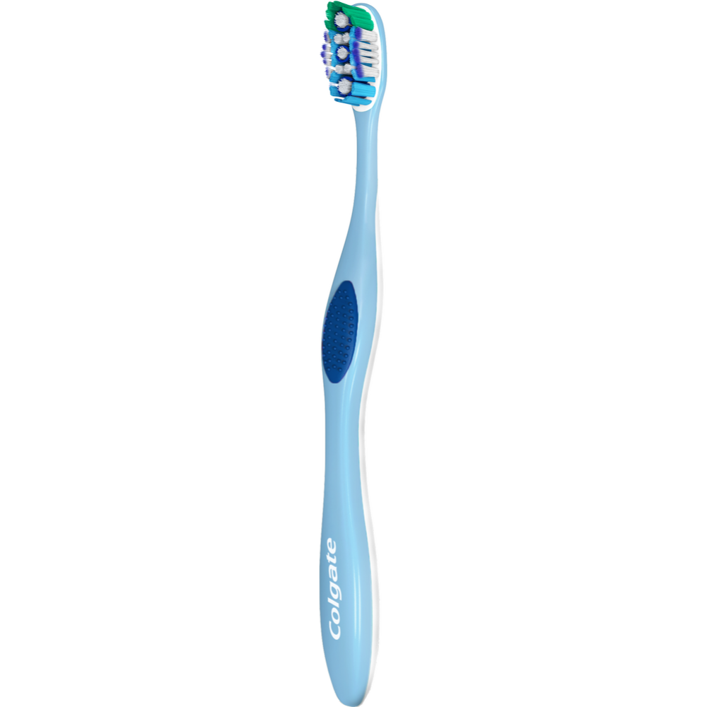 Зубная щетка «Colgate» 360° суперчистота, голубая, средней жесткости