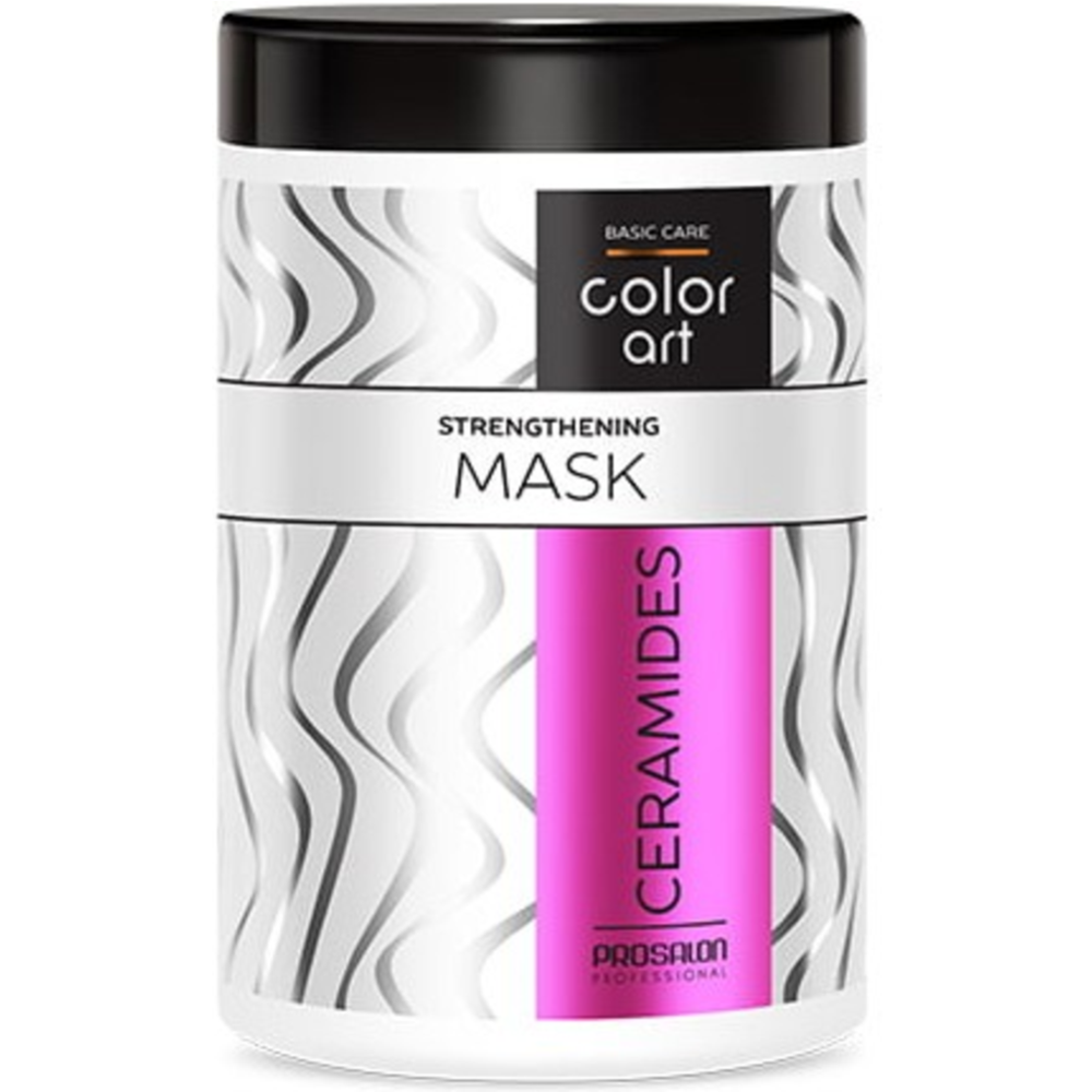 Маска для волос «Prosalon» Professional Color Art, укрепляющая, с керамидами, 12510, 1000 мл