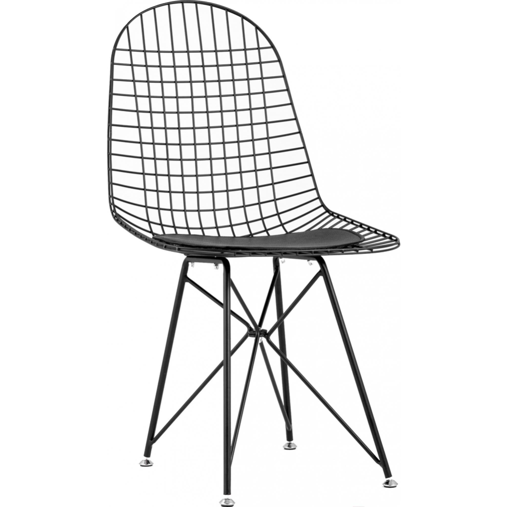 Стул «Stool Group» Eiffel, AFR-18B-P1 BL/BL, черный