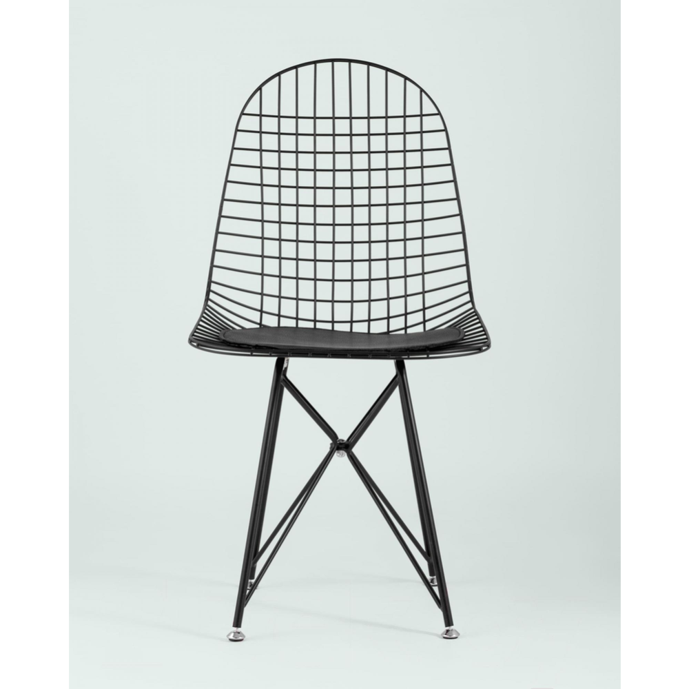 Стул «Stool Group» Eiffel, AFR-18B-P1 BL/BL, черный