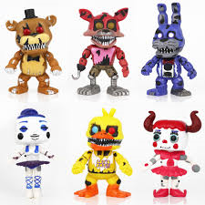 Набор аниматроники из Five Nights at Freddy's Funko Pop, 6 героев