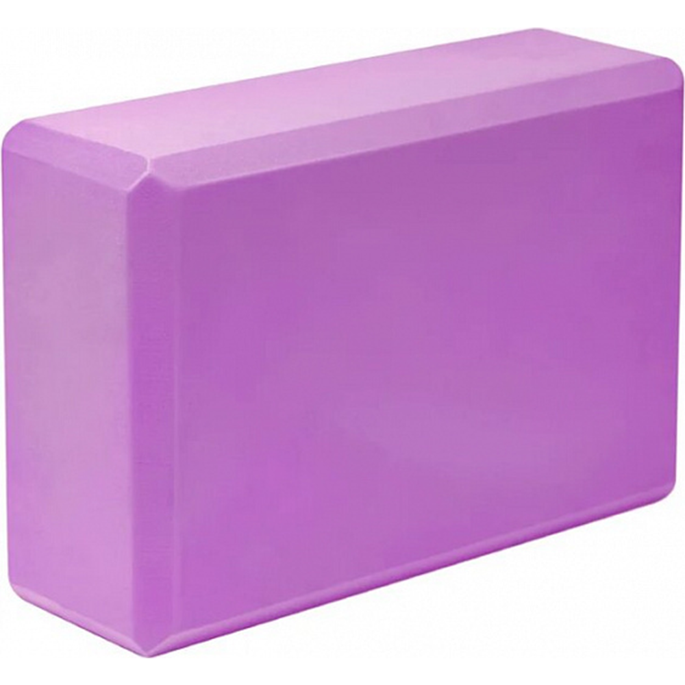 Блок для йоги «Sundays Fitness» IR97416, фиолетовый