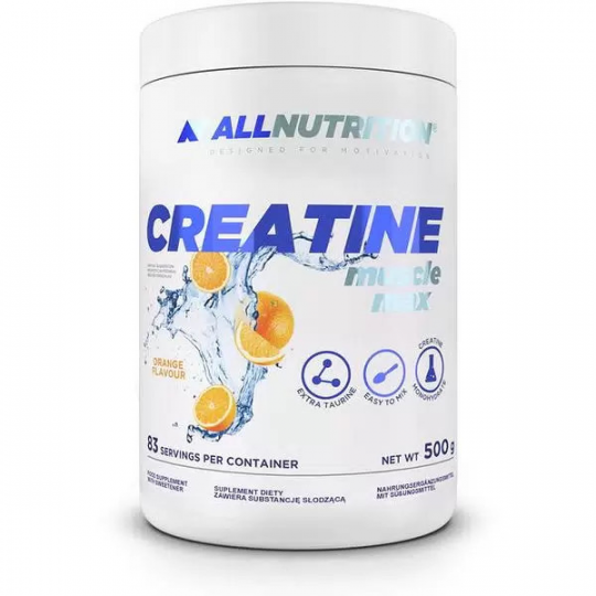 Креатин моногидрат Allnutrition Creatine Muscle Max 500 г Апельсин