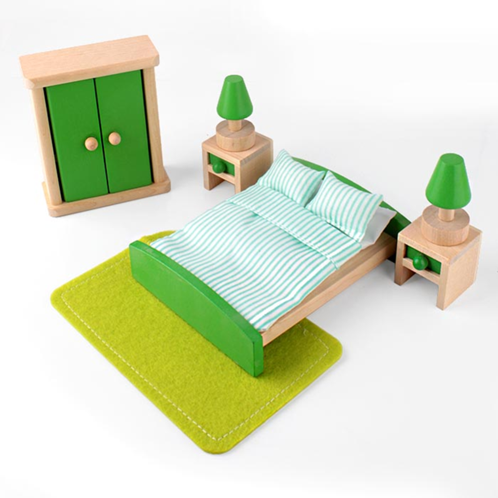 Набор мебели для кукольного домика «Darvish» Спальня, DV-T-2622