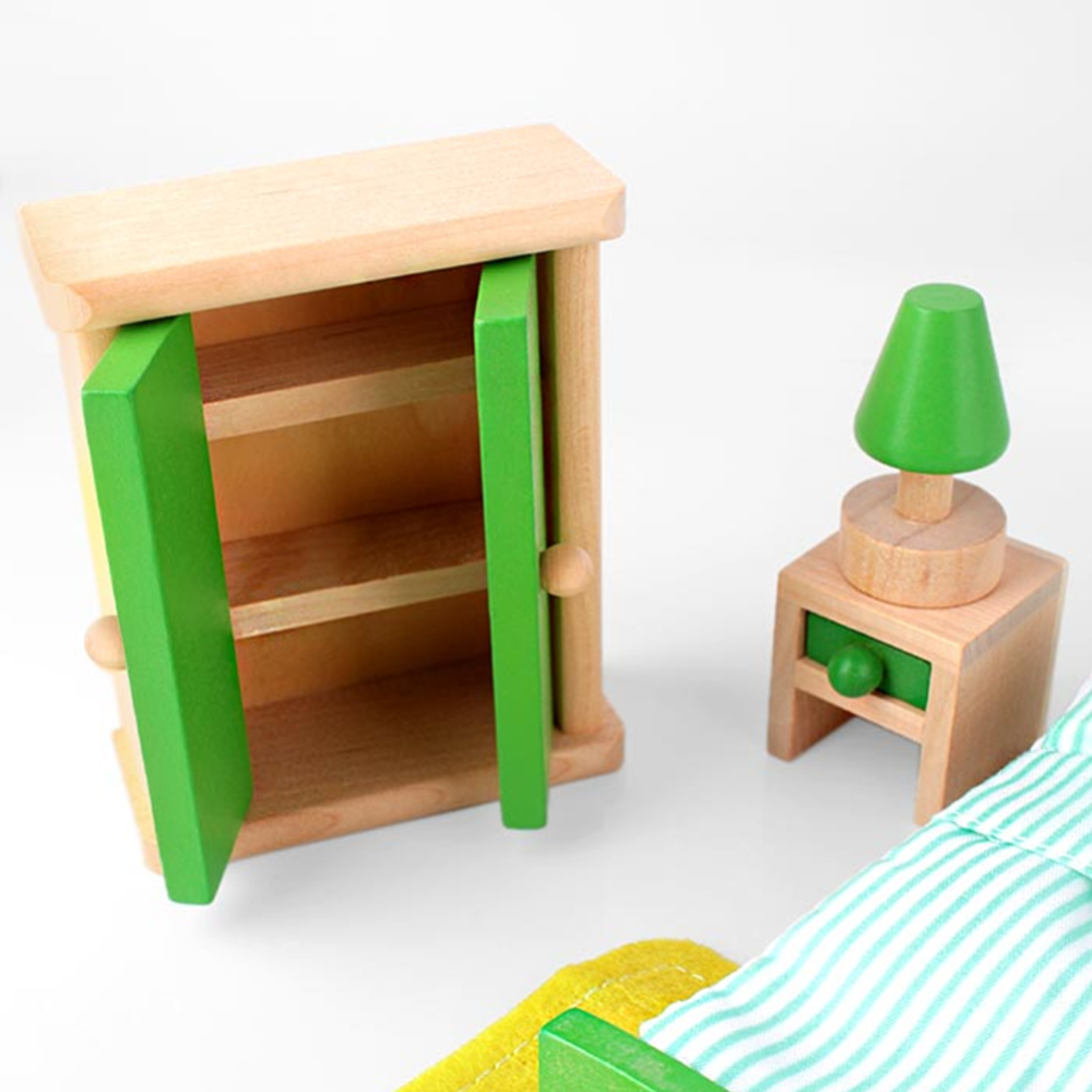 Набор мебели для кукольного домика «Darvish» Спальня, DV-T-2622