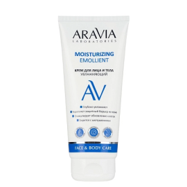 "ARAVIA Laboratories" Крем для лица и тела увлажняющий Moisturizing Emollient, 200 мл