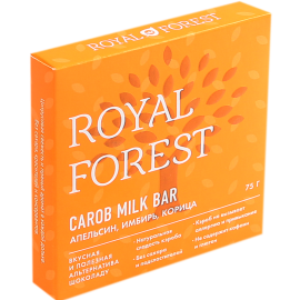 Изделие кондитерское «Royal Forest» апельсин-имбирь-корица, 75 г