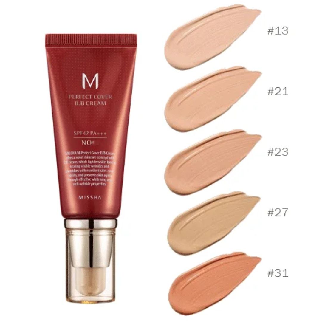 ББ крем MISSHA M Perfect Cover BB Cream SPF42/PA+++ No. 13 Light Milky Beige- 50g