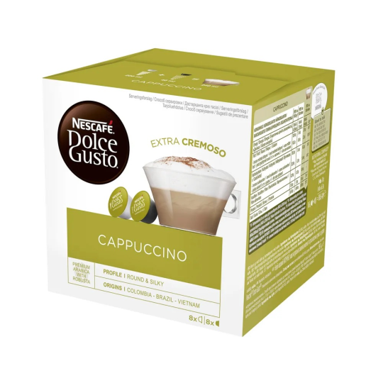 Кофе в капсулах Nescafe Dolce Gusto Cappuccino, 16 шт