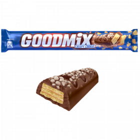 Кон­фе­та «Goodmix» со вкусом пе­че­нья, с хру­стя­щей вафлей, 47 г