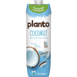 На­пи­ток ко­ко­со­вый «Planto» с рисом, 1 л
