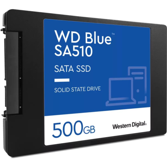 Жесткий диск «WD» WDS500G3B0A, blue