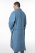Мужской махровый халат RUSDECOR, р.52, цвет темно-голубой, 100% хлопок