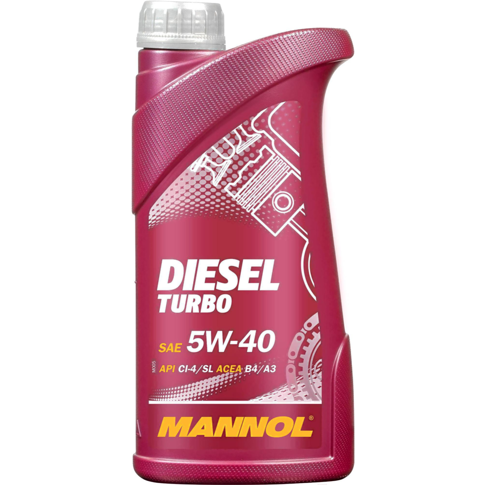 Масло моторное «Mannol» Diesel Turbo 5W40 CJ-4/SL, MN7904-1, 1 л