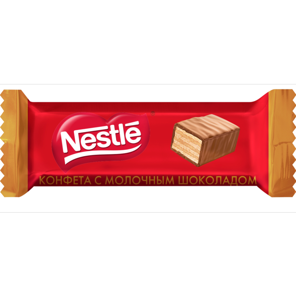 Конфета «Nestle» с вафлей и молочным шоколадом, 1 кг #1