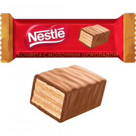 Кон­фе­та «Nestle» с вафлей и мо­лоч­ным шо­ко­ла­дом, 1 кг