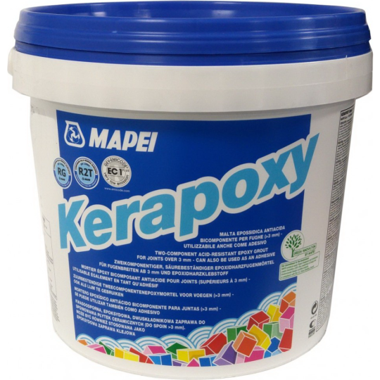 Фуга «Mapei» Kerapoxy N100, белый, 5 кг