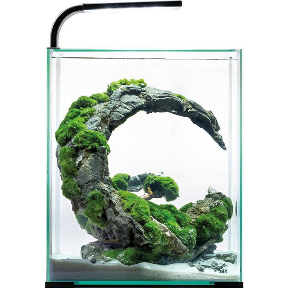 Аквариум «Aquael» Shrimp Set Smart D&N, белый, 29x29x35 см, куб, 30 л