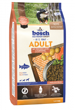 Корм для собак Bosch Adult Salmon & Potato 1кг