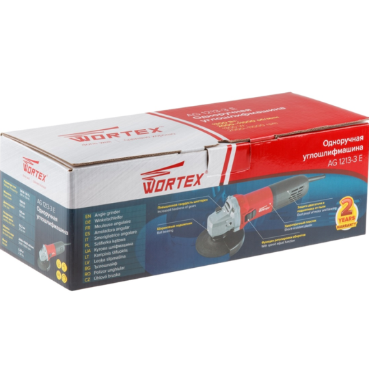 Угловая шлифмашина «Wortex» AG 1213-3 E, AG12133E00013