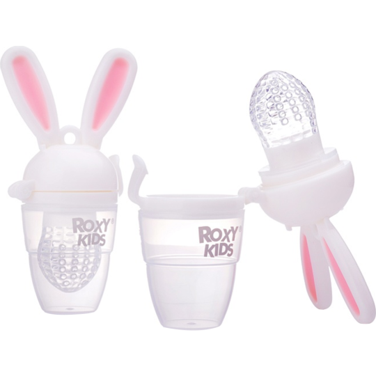 Ниблер «Roxy kids» Bunny Twist RFN-006, розовый