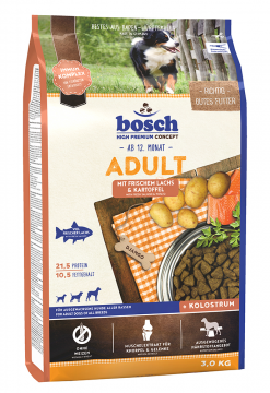 Корм для собак Bosch Adult Salmon & Potato 3кг
